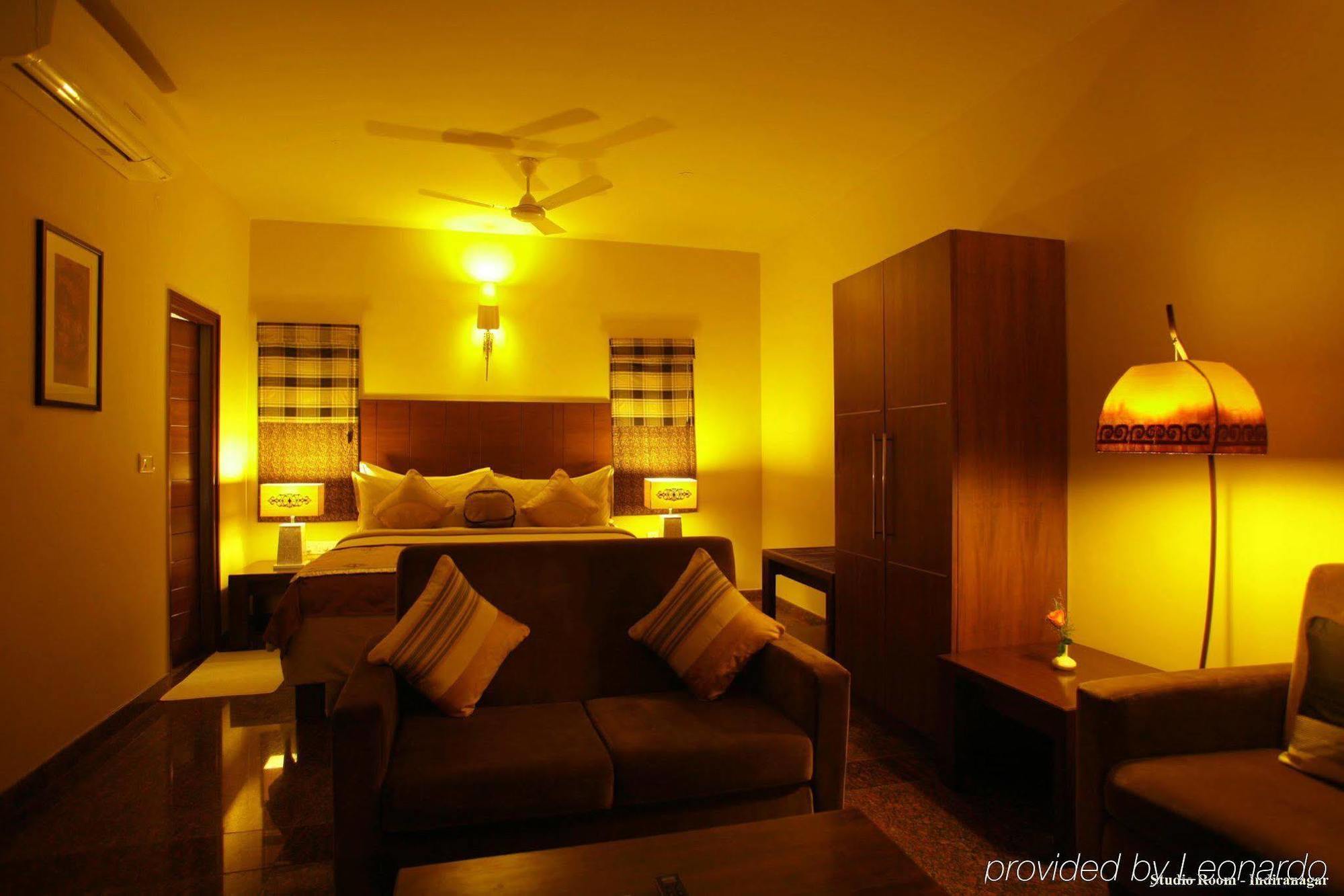 Justa Indiranagar Aparthotel Bangalore Kamer foto